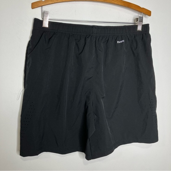 Hind motion athletic shorts black attached compression shorts size medium - Picture 6 of 9